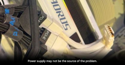 RTX 5090 melting cable issues