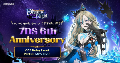 The Seven Deadly Sins Grand Cross Dreamy Night festival