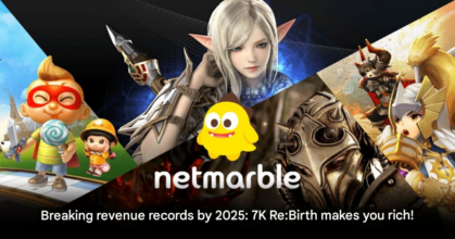 Seven Knights Re:Birth key visual highlighting Netmarble’s flagship RPG driving record 2025 revenue